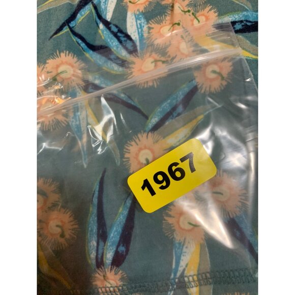 Patagonia Edisto Womans L Dress Las Flores: Tasmanian Teal - Picture 7 of 7